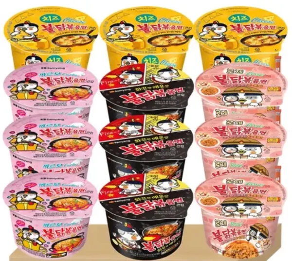 Buldak Ramen Set 12 paquetes - 1 caja