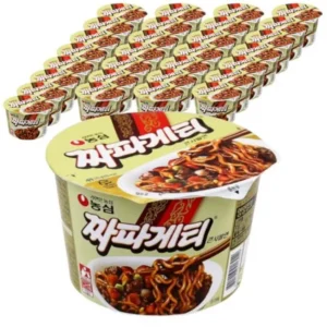 Nongshim Jjapagetti Tazón grande 123 g 32 paquetes