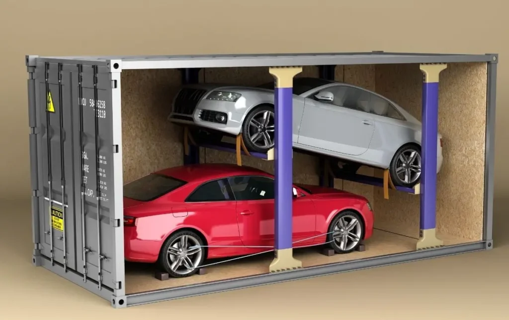 Importación de automóviles usados coreanos con mercancías generales cargadas dentro del vehículo para obtener ingresos adicionales